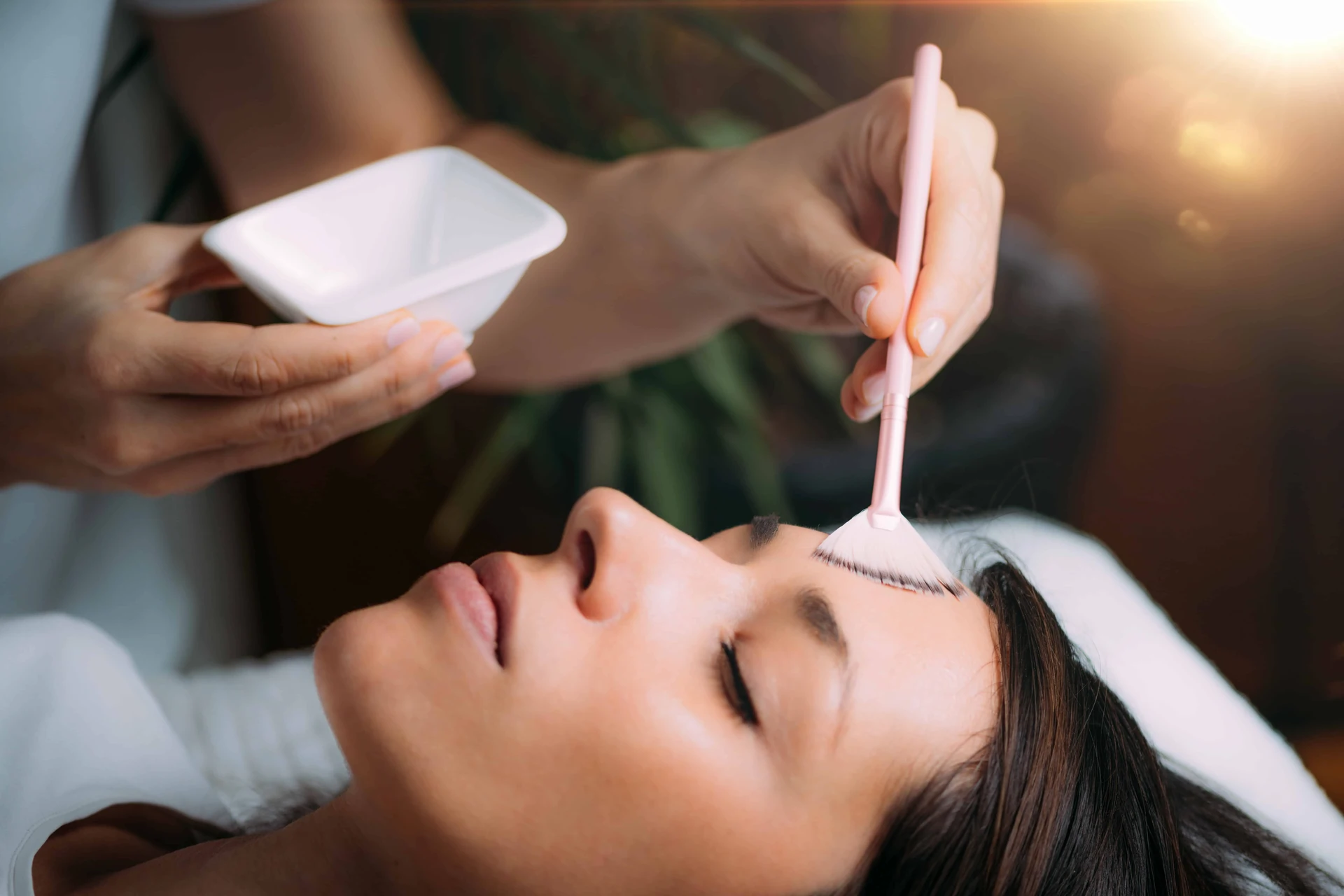 Chemical Peel Face Treatment with Retinol Serum